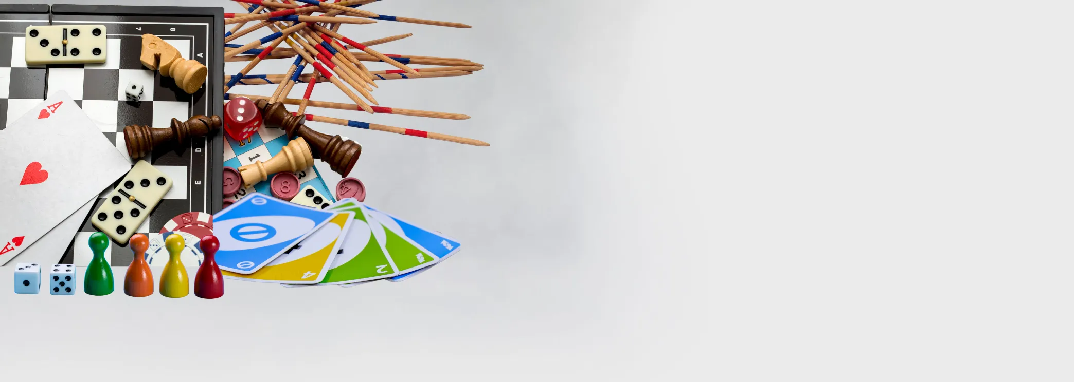 Karten- & Brettspiele Collage Symbolbild