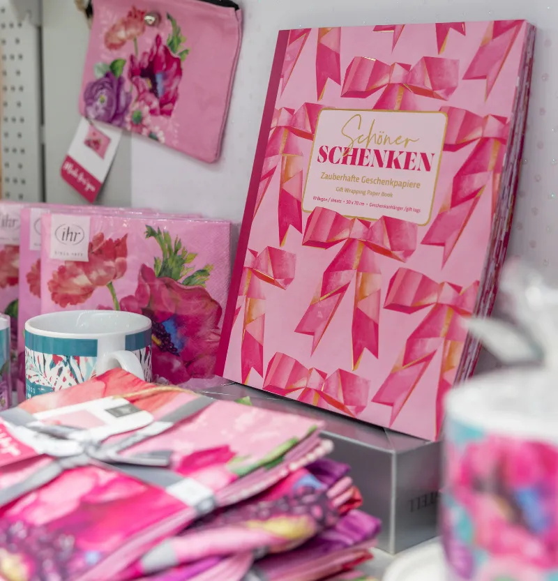 Papierquartier Sektion Über uns Leidenschaft fürs Schöne